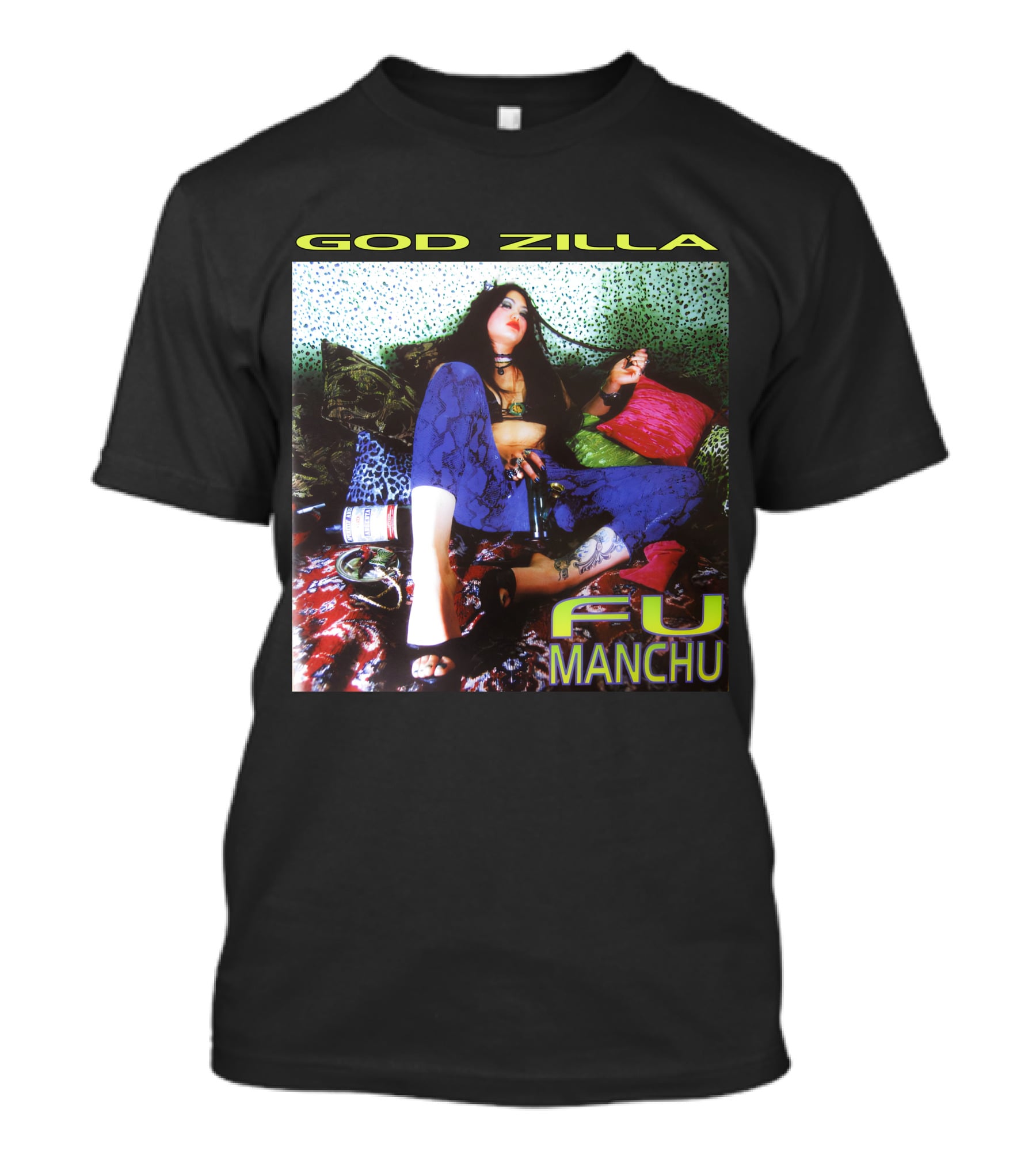 God Zilla Fu Manchu Fmc-33B T-Shirt