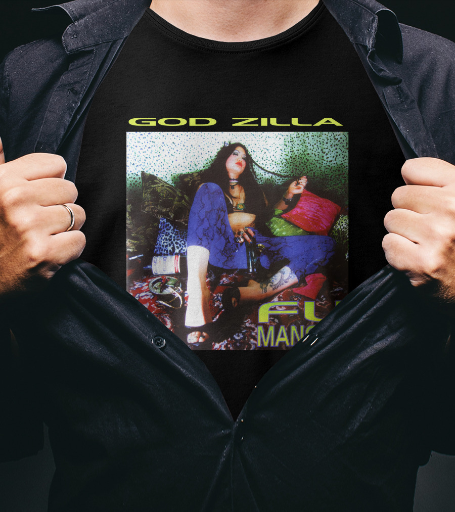 God Zilla Fu Manchu Fmc-33B T-Shirt