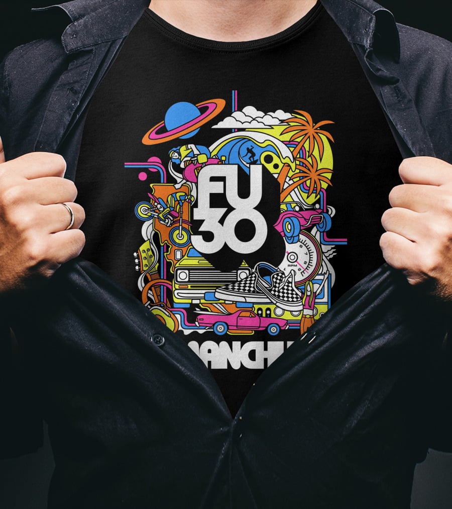 Fu30 Fu Manchu T-Shirt