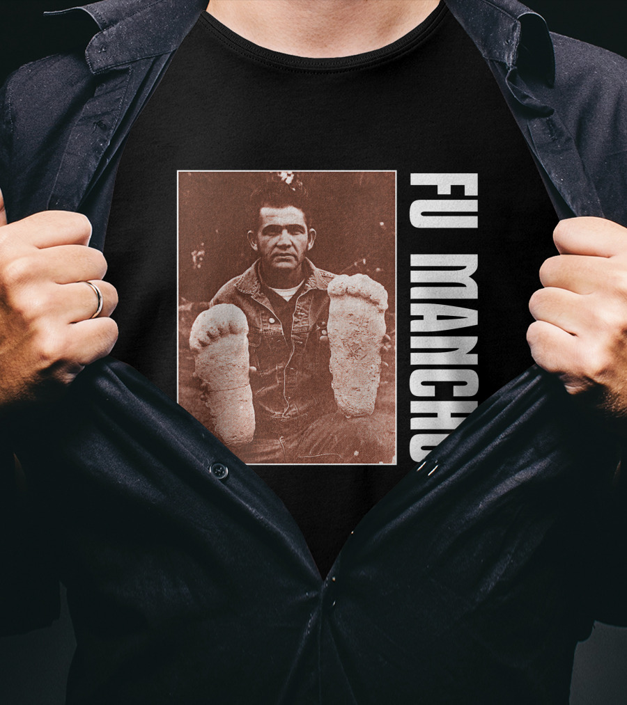 Fu Manchu Bigfoot Photo Fmc-23B T-Shirt