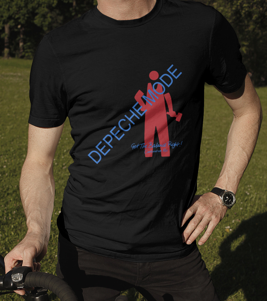 DEPECHE MODE Get The Balance Right Combination Mix Figures T-Shirt