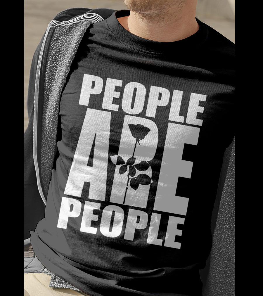 Depeche Mode People Are People Bold Rose T-Shirt