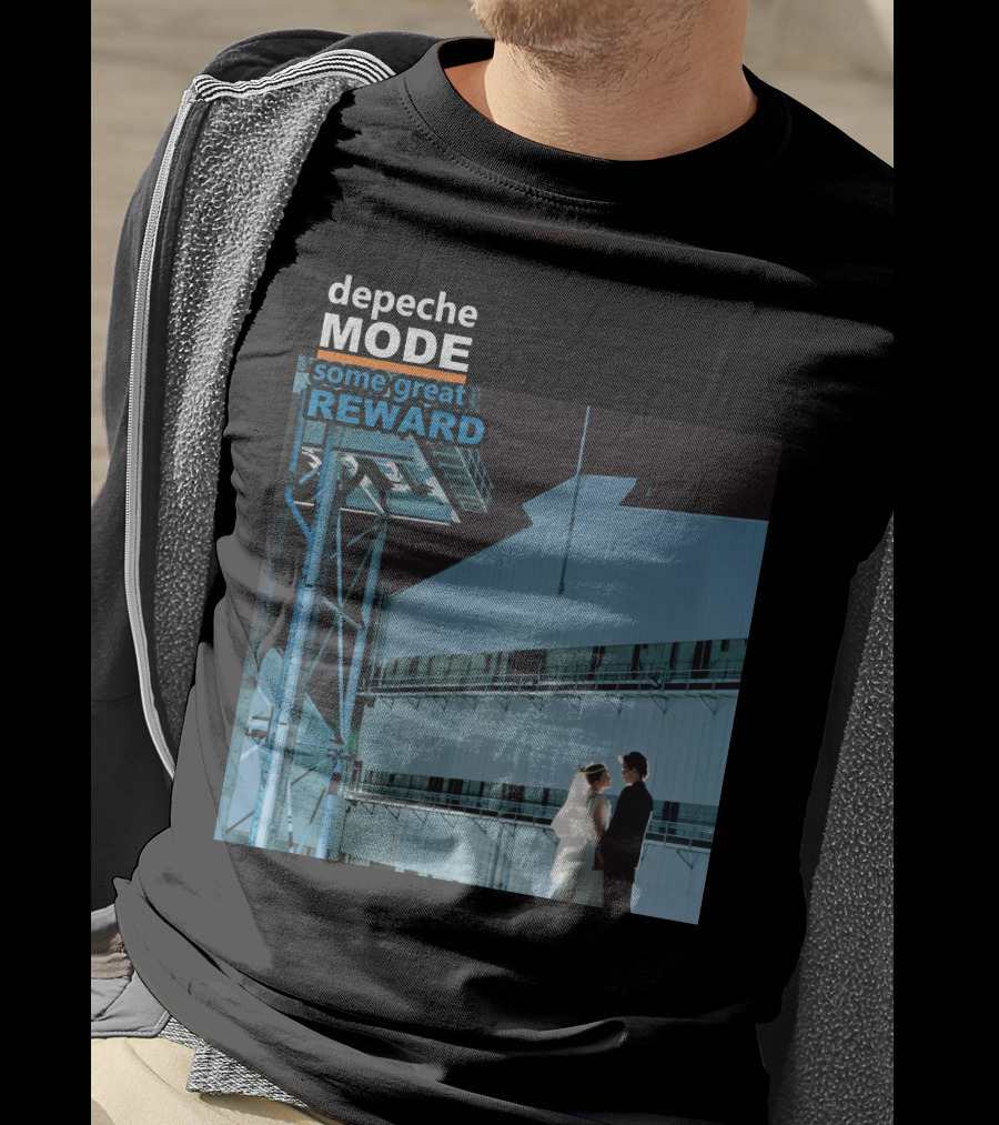 Depeche Mode Some Great Reward Album Cover Night Scene With Bride And Groom T-Shirt