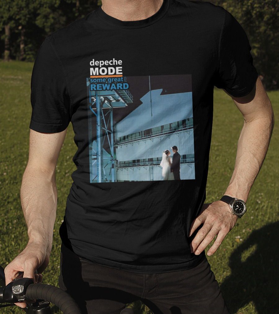 Depeche Mode Some Great Reward Album Cover Night Scene With Bride And Groom T-Shirt