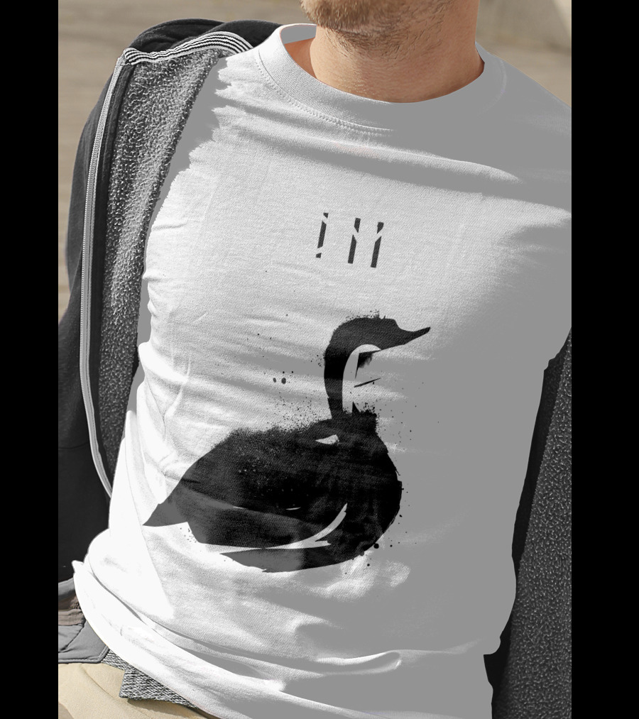 Depeche Mode 7 Abstract Black Swan Stencil Theme Vintage Style T-Shirt