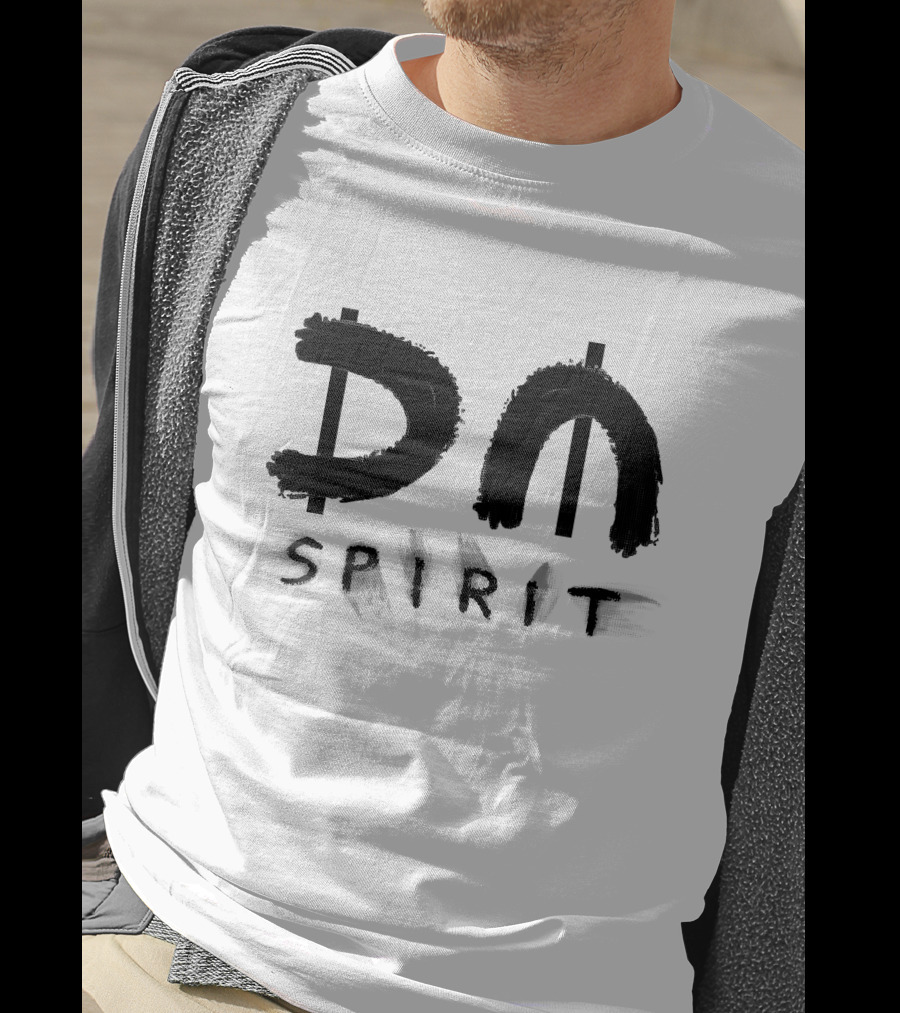 Depeche Mode Spirit Album Art Brush Strokes T-Shirt