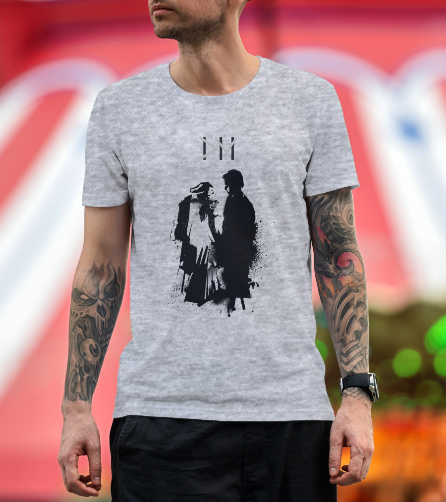 Dpm 44 Shadow Figures Silhouette Artwork T-Shirt