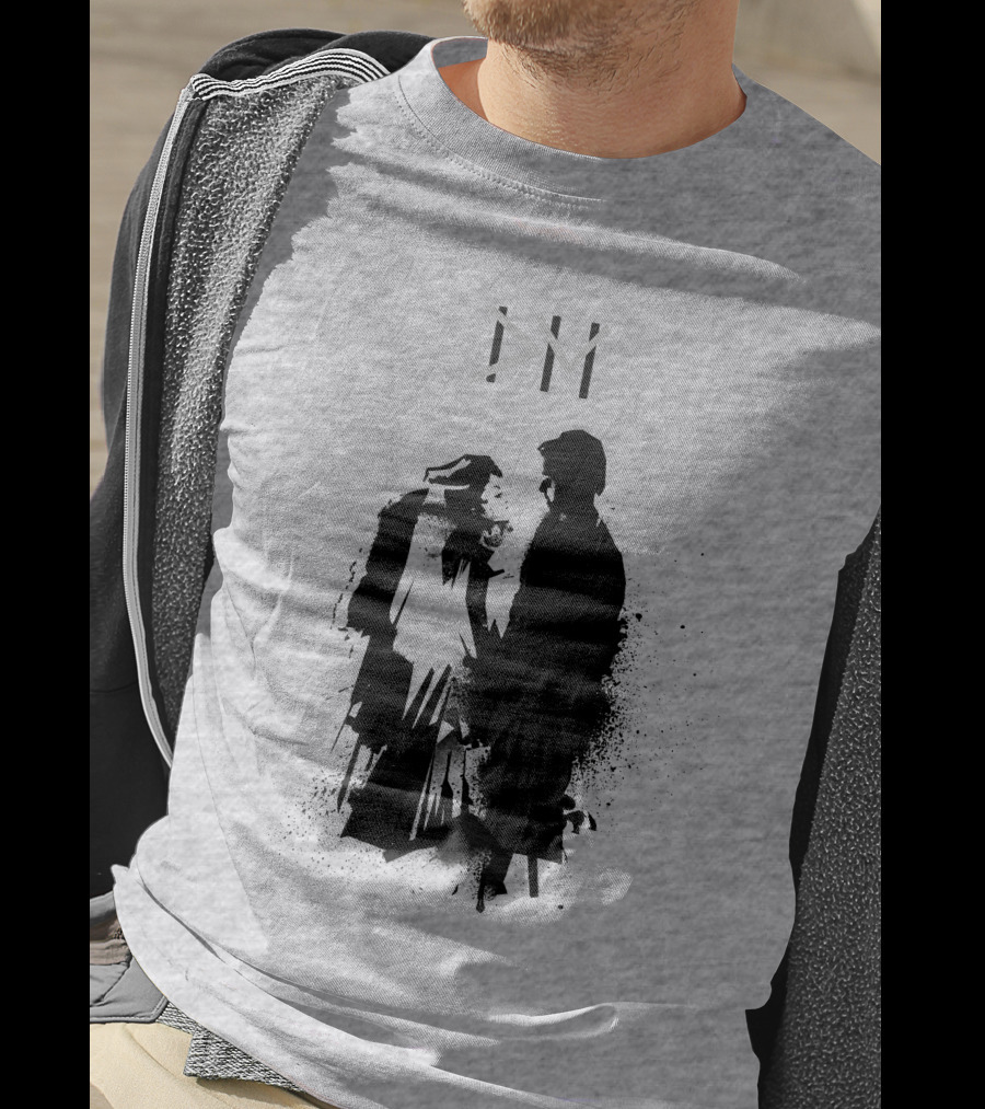 Dpm 44 Shadow Figures Silhouette Artwork T-Shirt