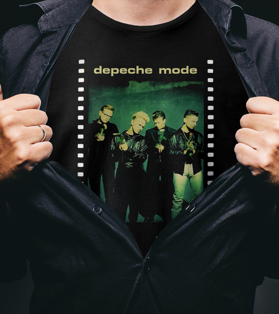 Depeche Mode Film Roll Portraiture T-Shirt