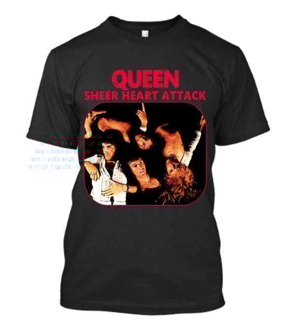 Queen Sheer Heart Attack Album Cover T-Shirt
