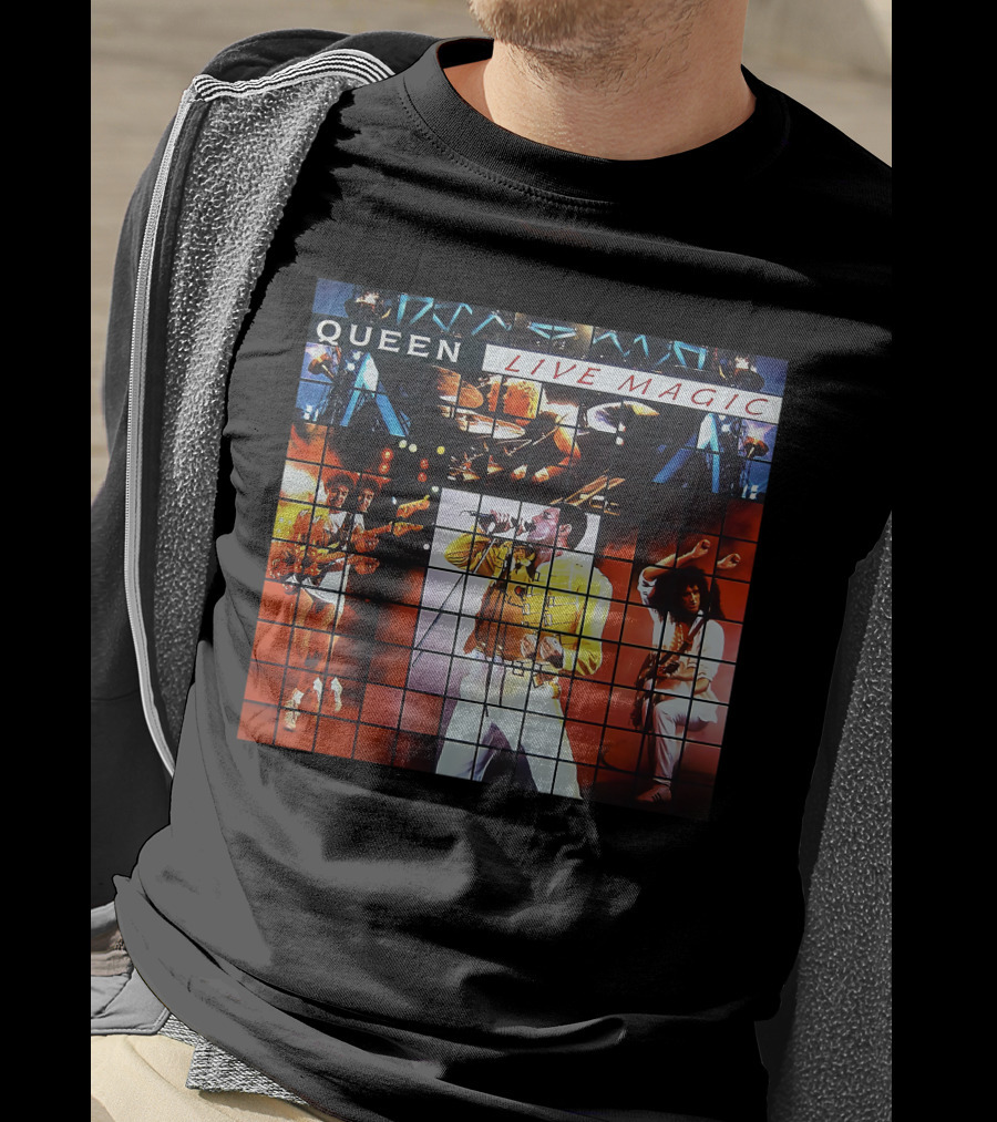 Queen Live Magic Album Cover T-Shirt