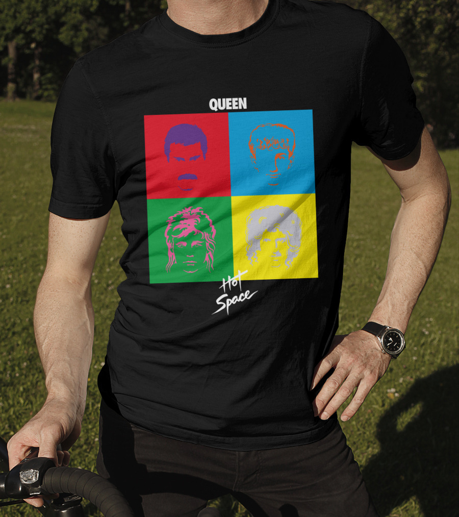 Queen Hot Space Album Cover Pop Art T-Shirt