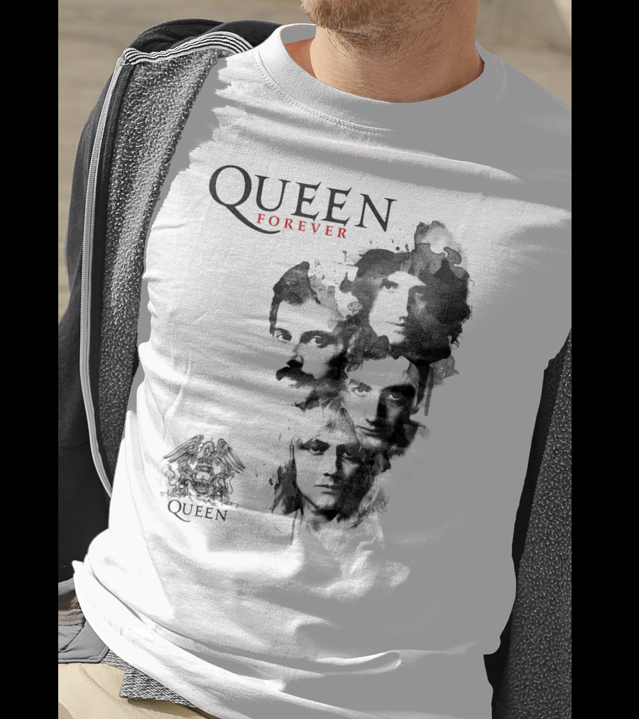 Queen Forever Iconic Band Portrait T-Shirt