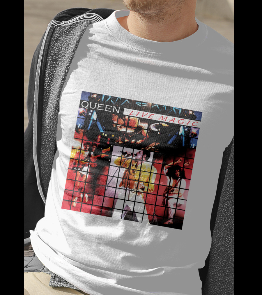 Queen Live Magic Concert Album Artwork Performance 1986 T-Shirt