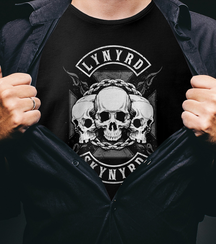Lynyrd Skynyrd Skull Trio T-Shirt