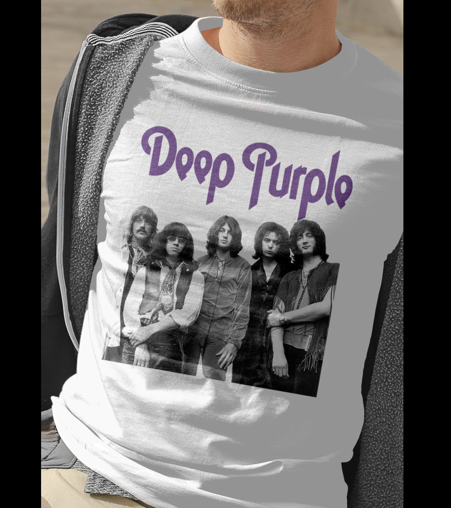 Deep Purple Band Photo Classic Album Era T-Shirt