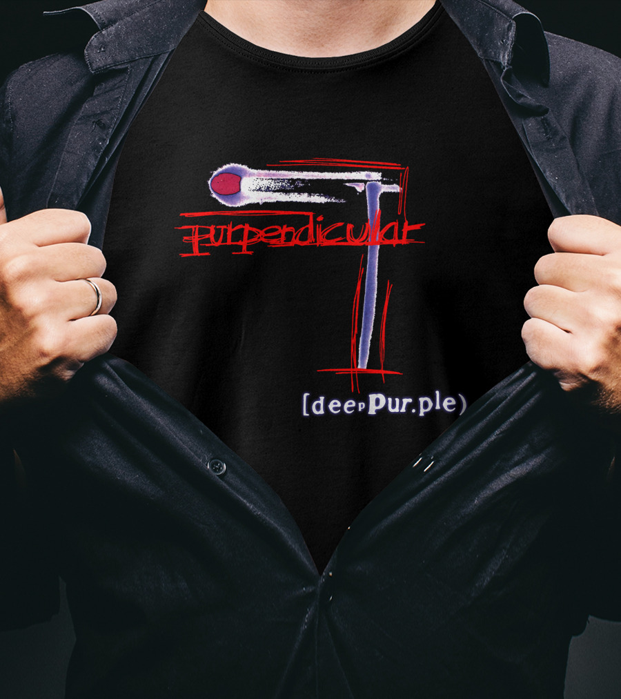 Perpendicular Deep Purple 22 P T-Shirt