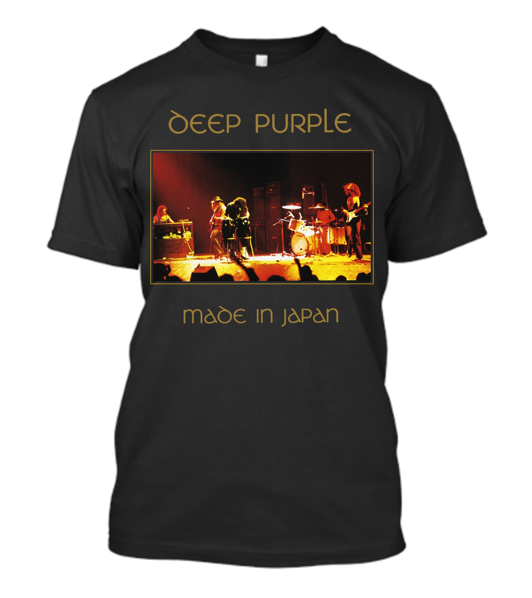 Deep Purple Made In Japan Live Concert Performance T-Shirt