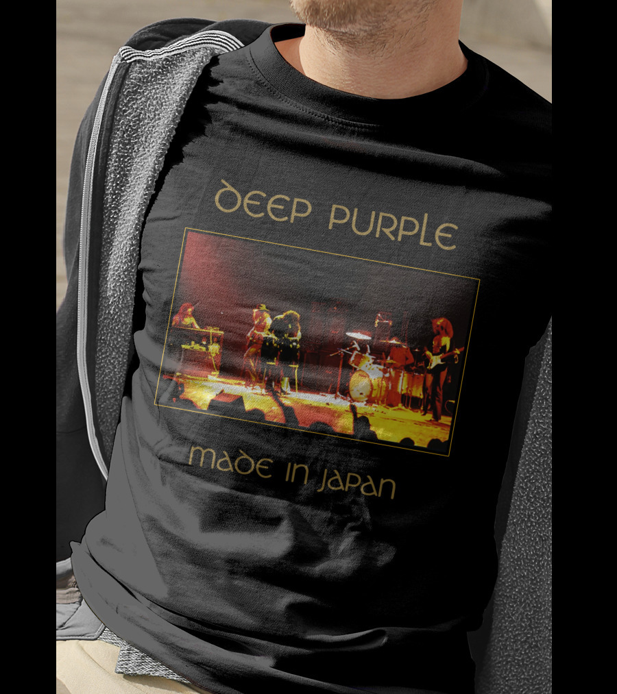 Deep Purple Made In Japan Live Concert Performance T-Shirt
