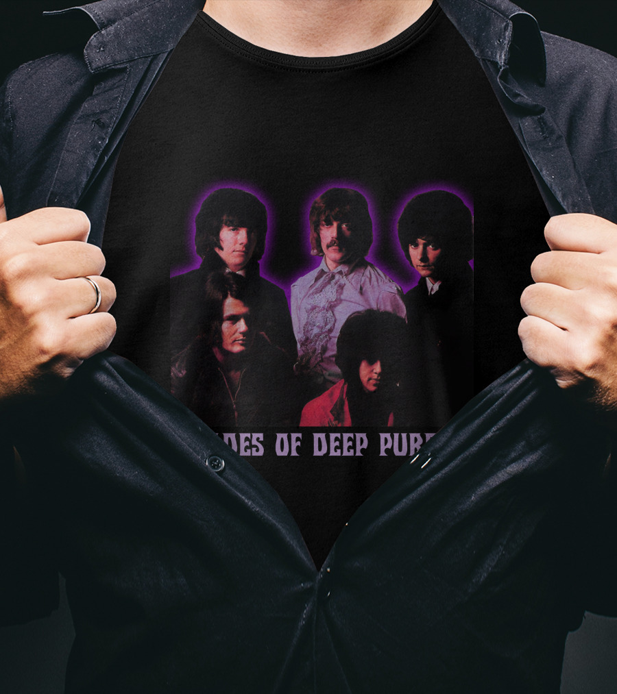 Shades Of Deep Purple Dpp (50) B T-Shirt