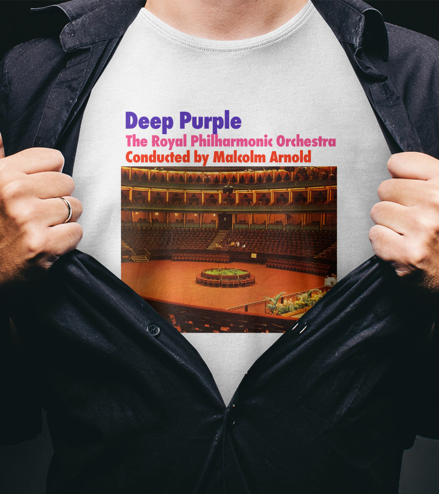 Deep Purple The Royal Philharmonic Orchestra Conducted By Malcolm Arnold T-Shirt