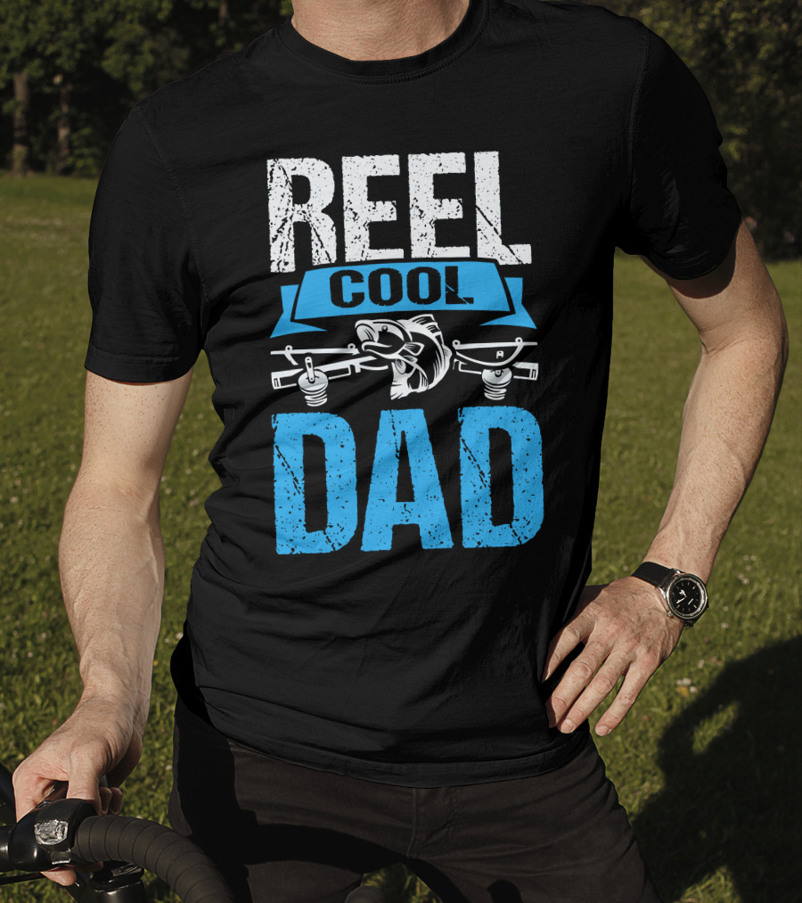 Reel Cool Dad Fishing T-Shirt