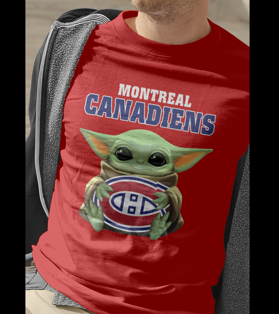 Montreal Canadiens Baby Yoda T-Shirt