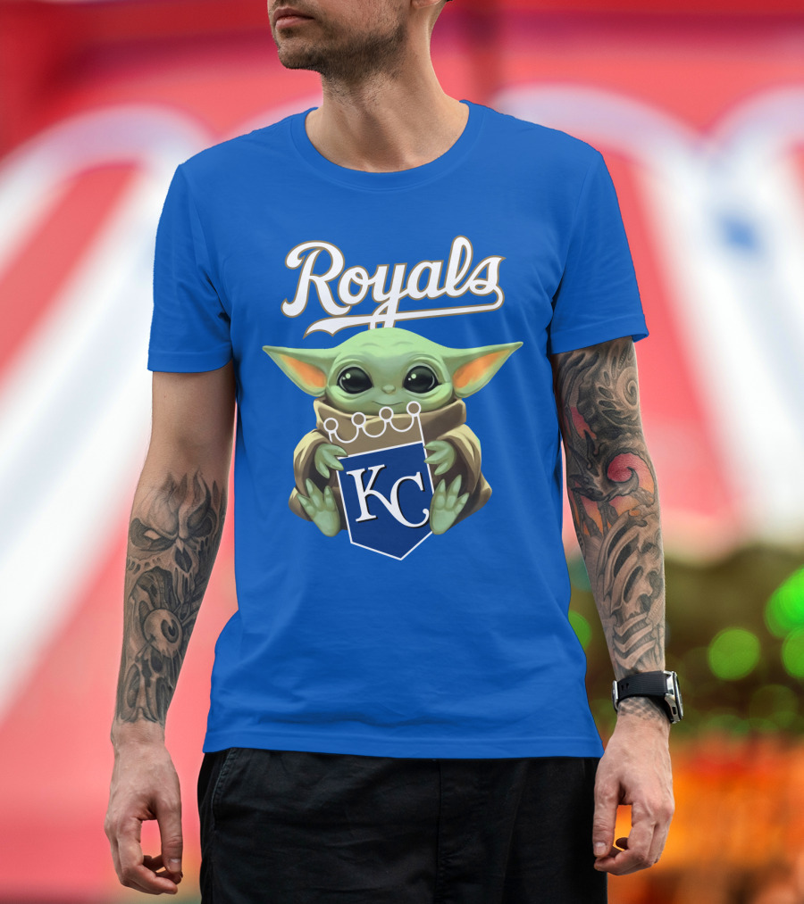 Baby Yoda Royals KC T-Shirt