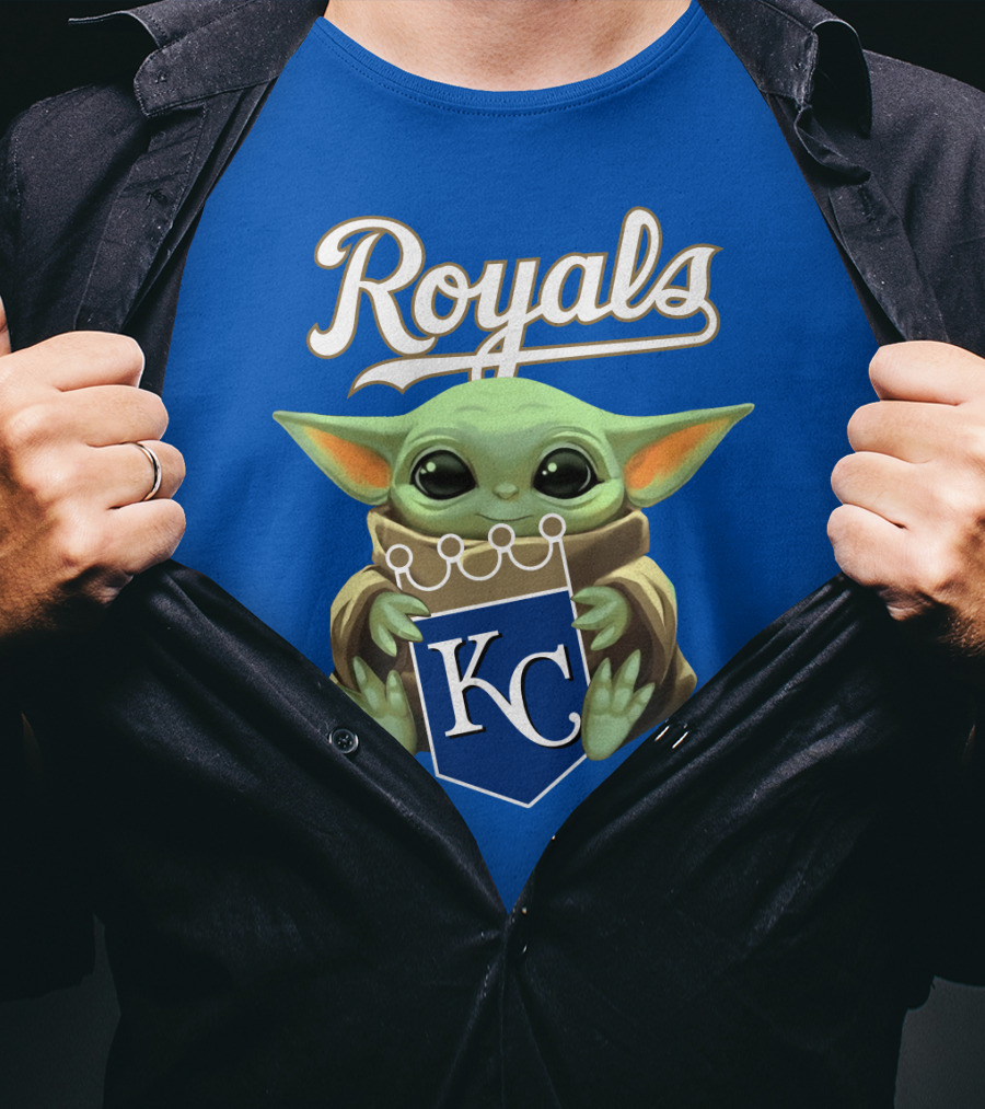 Baby Yoda Royals KC T-Shirt