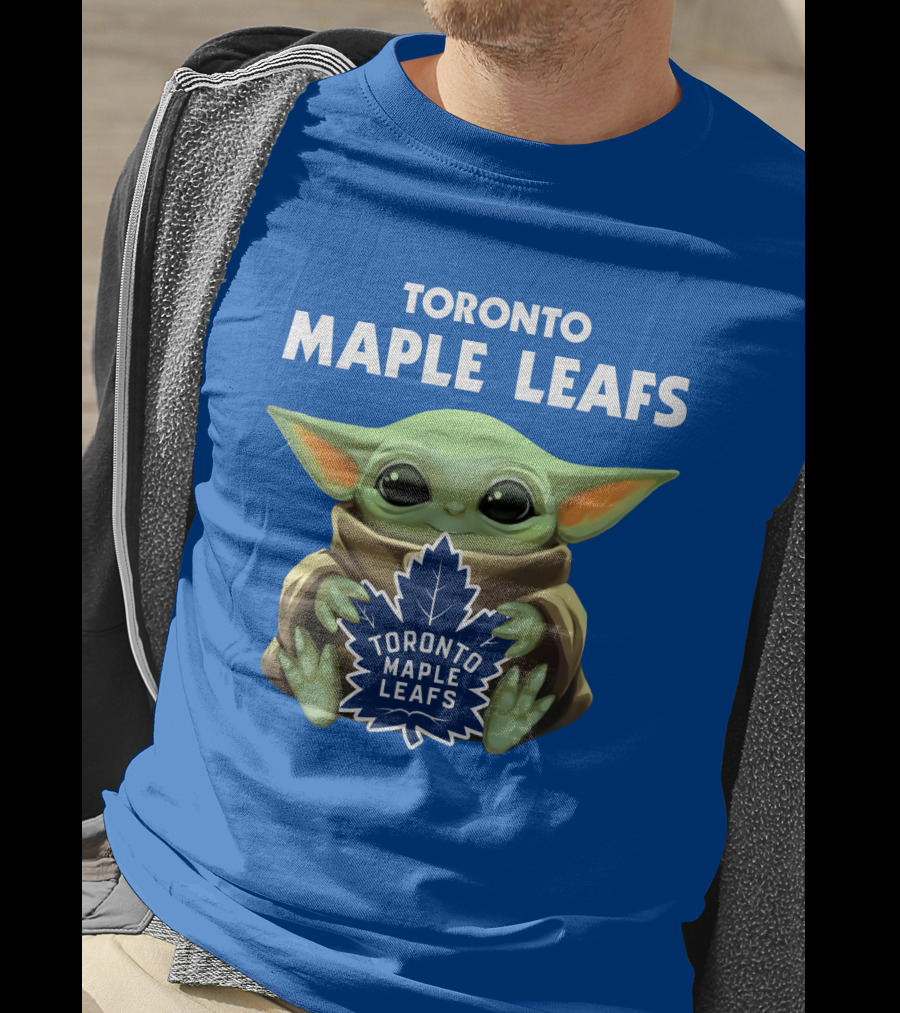 Toronto Maple Leafs Baby Yoda T-Shirt
