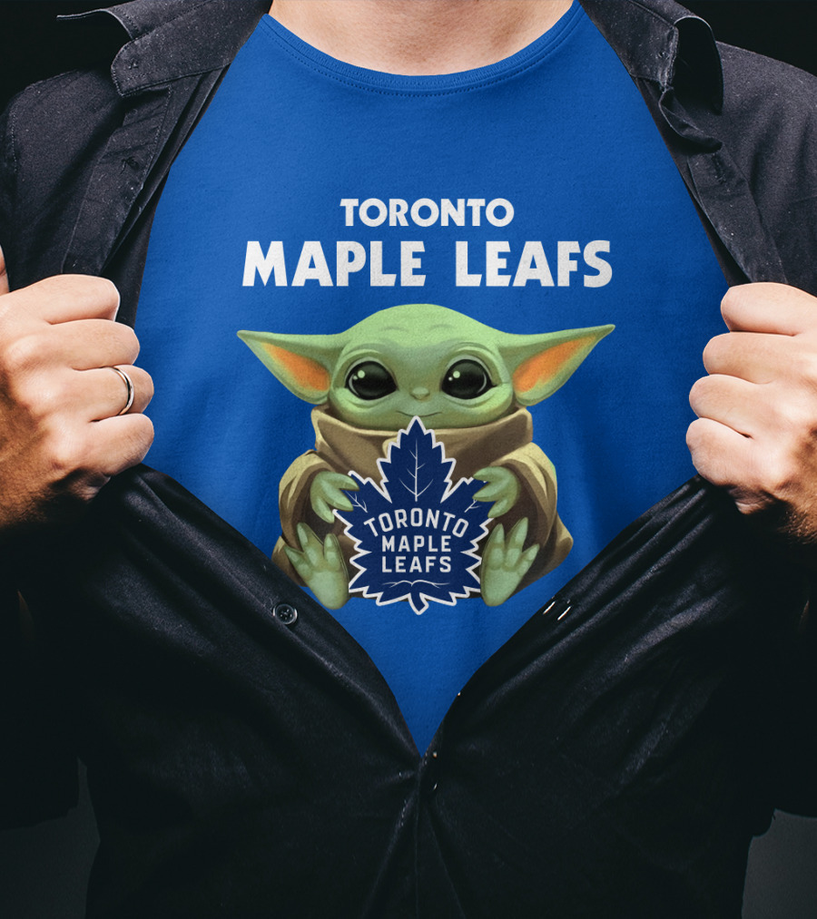 Toronto Maple Leafs Baby Yoda T-Shirt