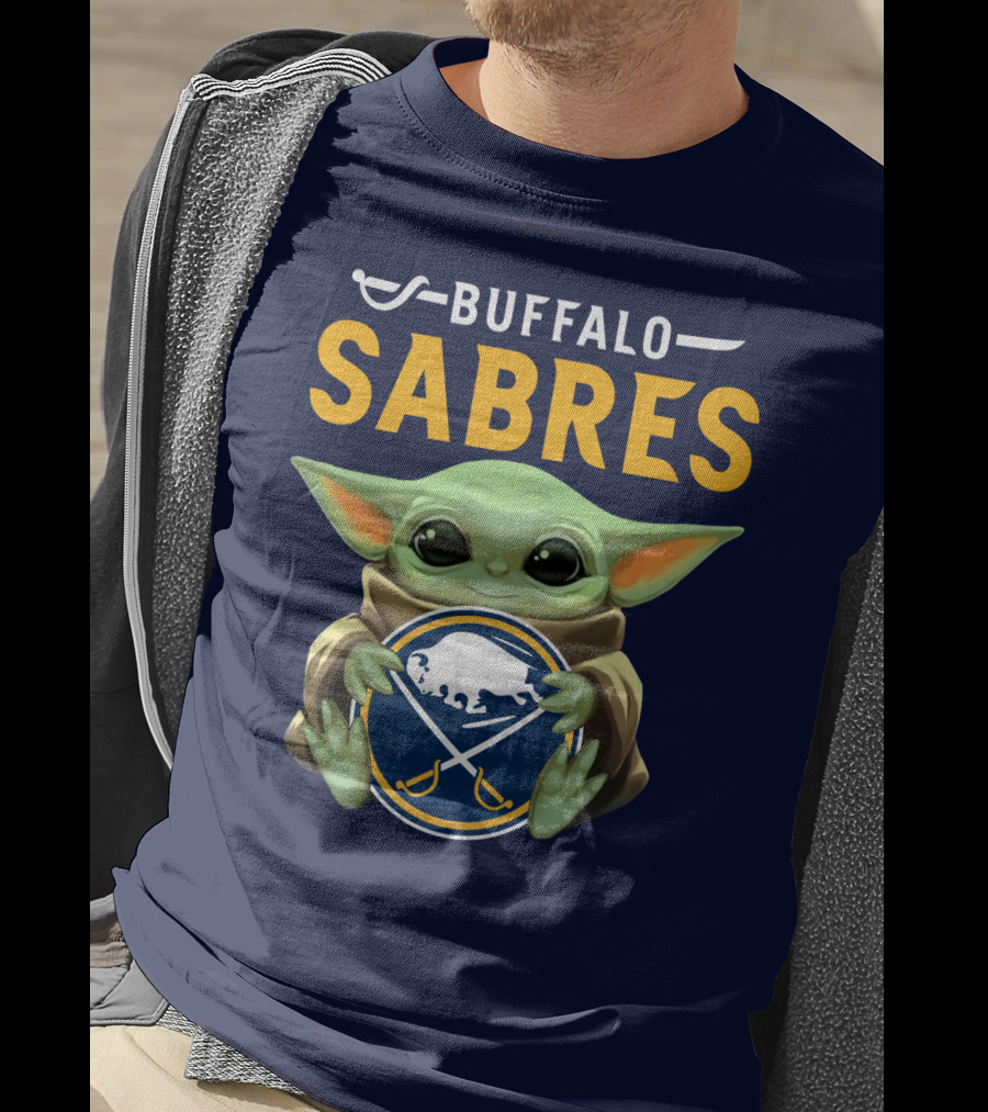Buffalo Sabres Baby Yoda T-Shirt