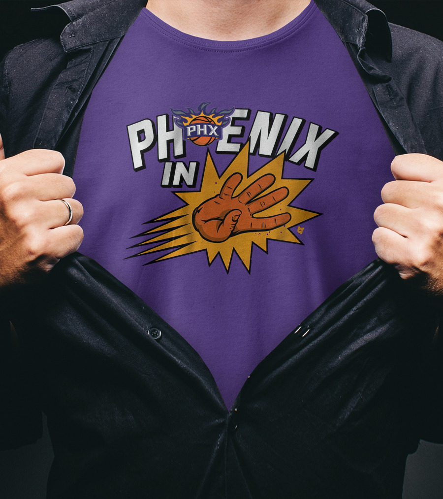 Phoenix In Five PHX Basketball Team Suns Fan T-Shirt