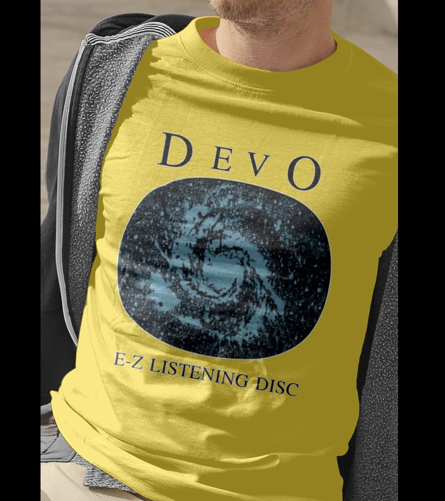 DEVO E-Z Listening Disc Spiral T-Shirt