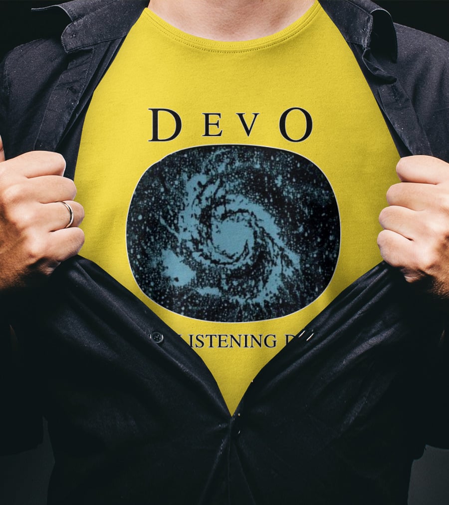 DEVO E-Z Listening Disc Spiral T-Shirt