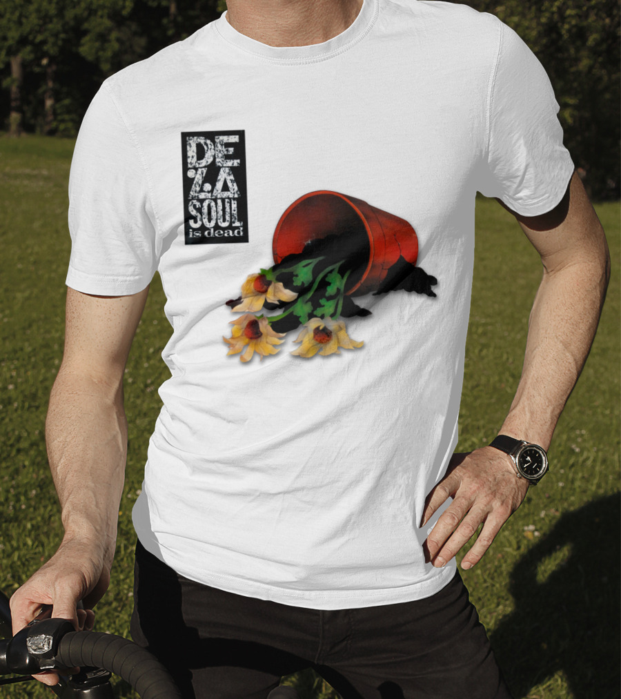 De La Soul Is Dead Flowers Spilling From A Pot T-Shirt