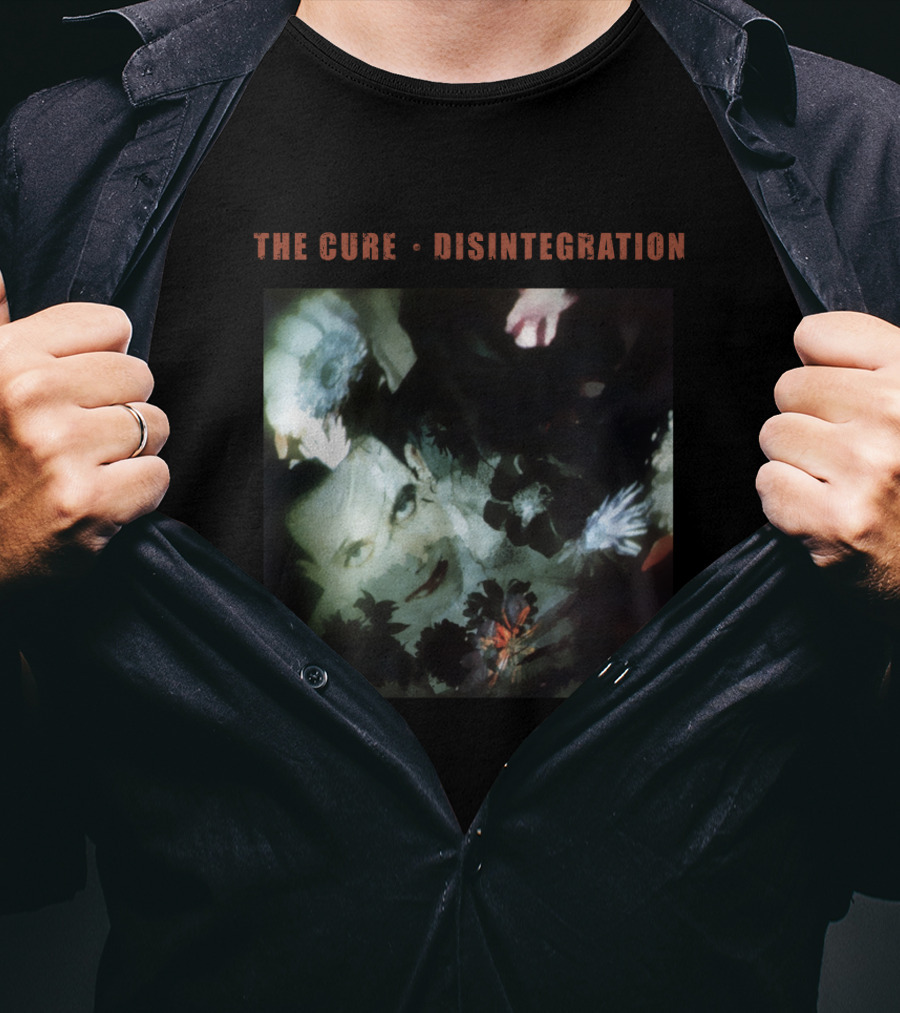 The Cure Disintegration Album Cover T-Shirt