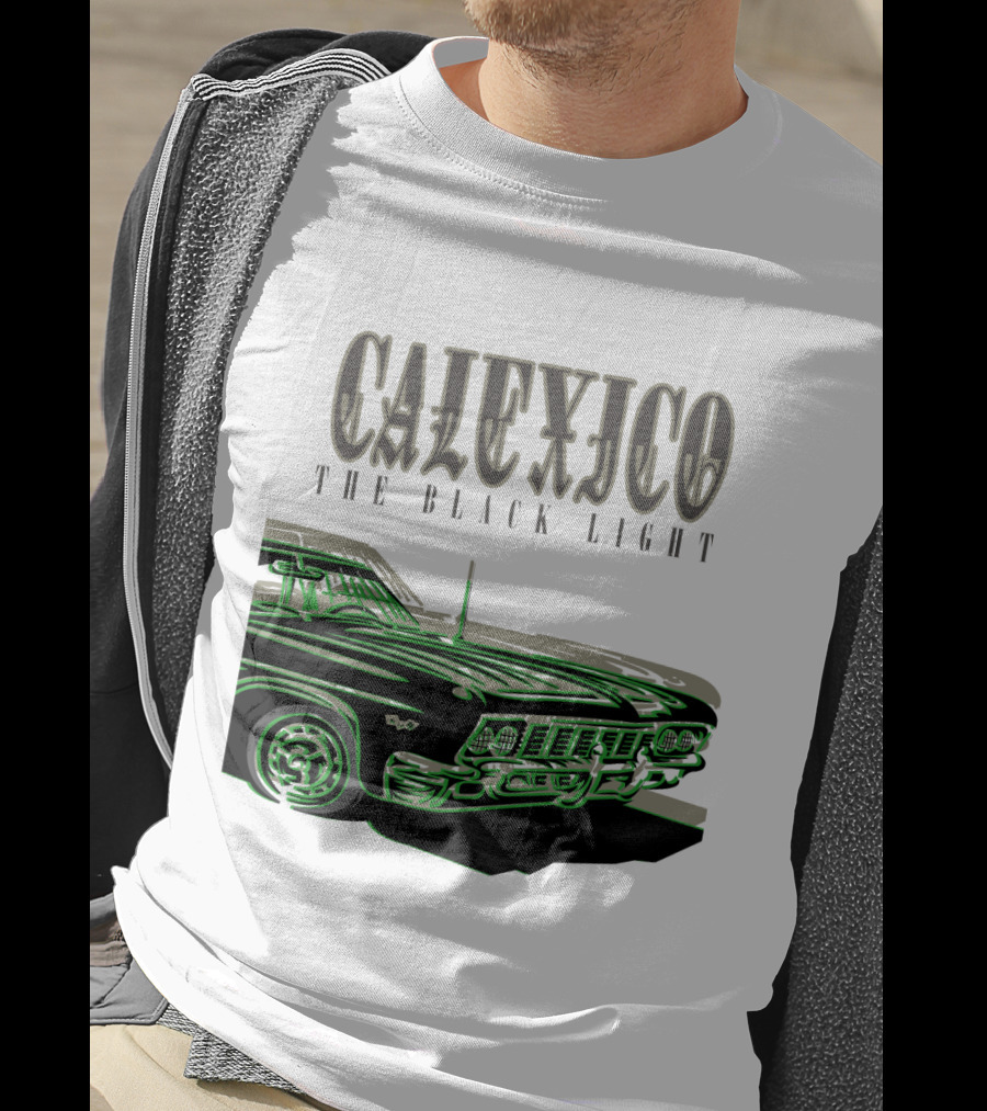 Calexico The Black Light Classic Car T-Shirt