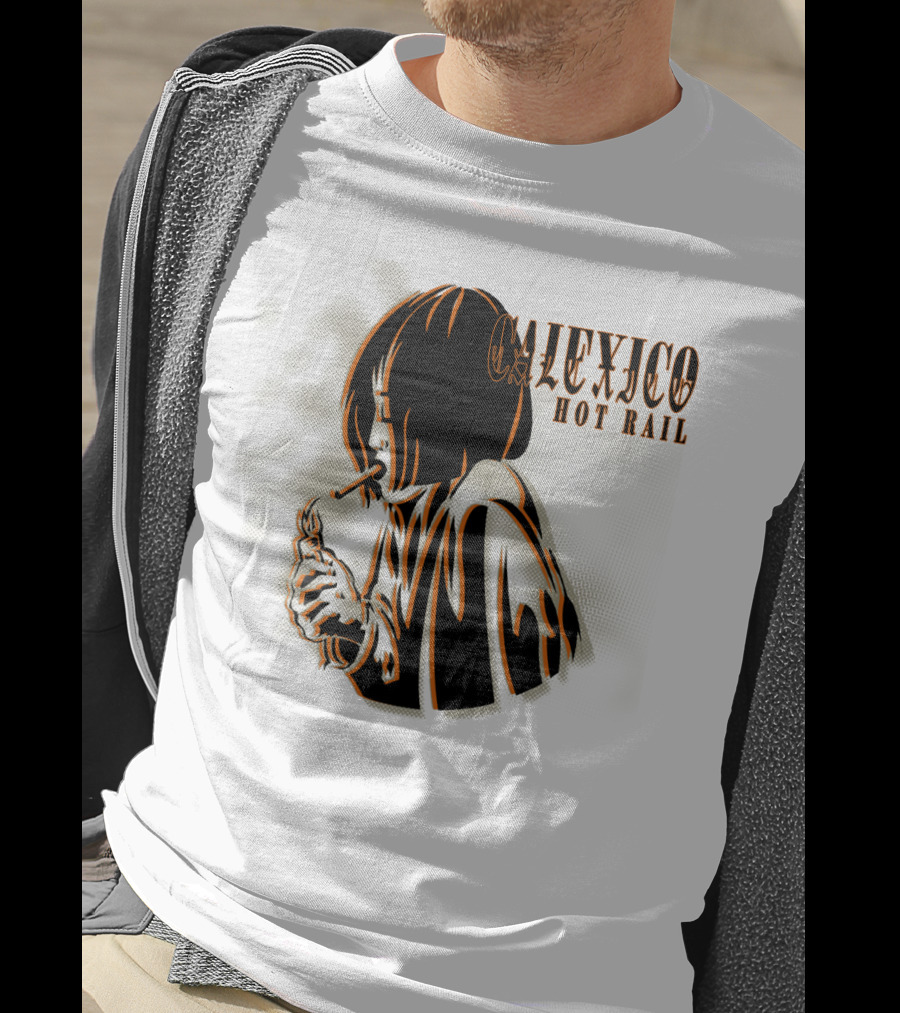 Calexico Hot Rail Smoking Figure T-Shirt