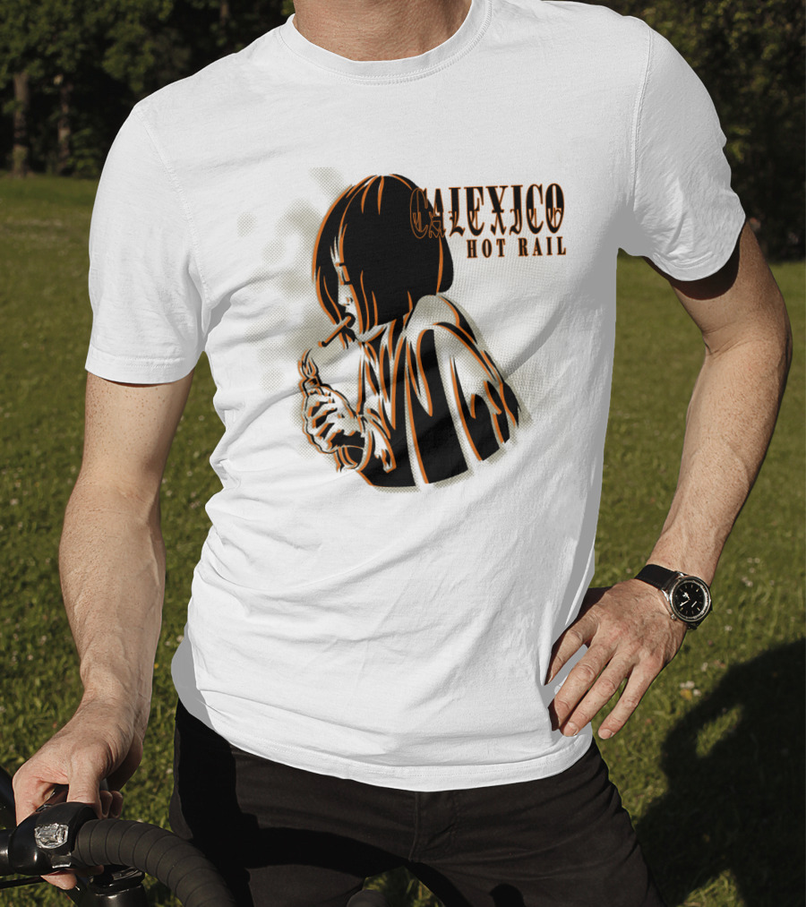 Calexico Hot Rail Smoking Figure T-Shirt
