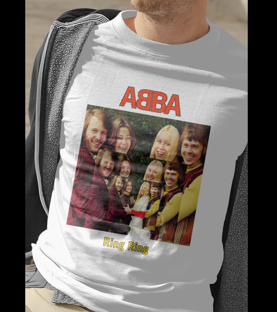ABBA Ring Ring Album Cover T-Shirt