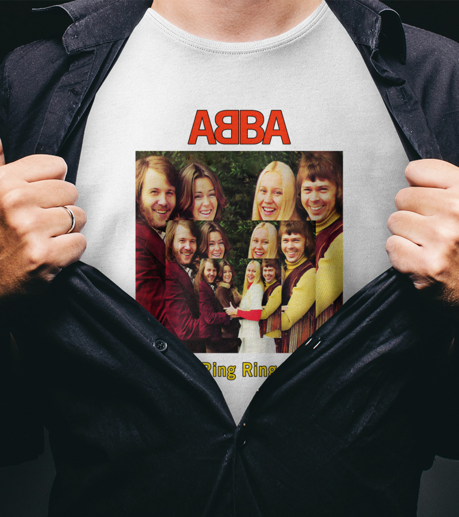 ABBA Ring Ring Album Cover T-Shirt