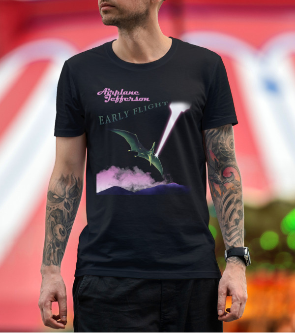 Premium T-Shirt: Jefferson Airplane Early Flight T-Shirt Jefferson Airplane Early Flight T-Shirt