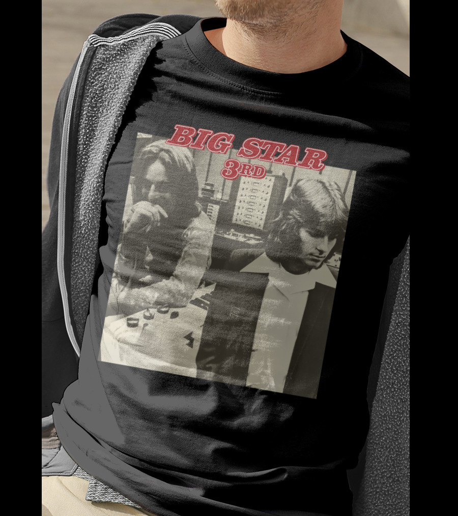 Big Star 3rd Album Cover Retro Music Scene T-Shirt