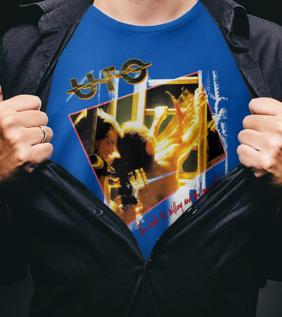 UFO The Wild The Willing And The Innocent T-Shirt