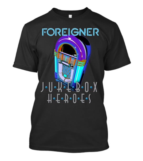 FOREIGNER Jukebox Heroes T-Shirt
