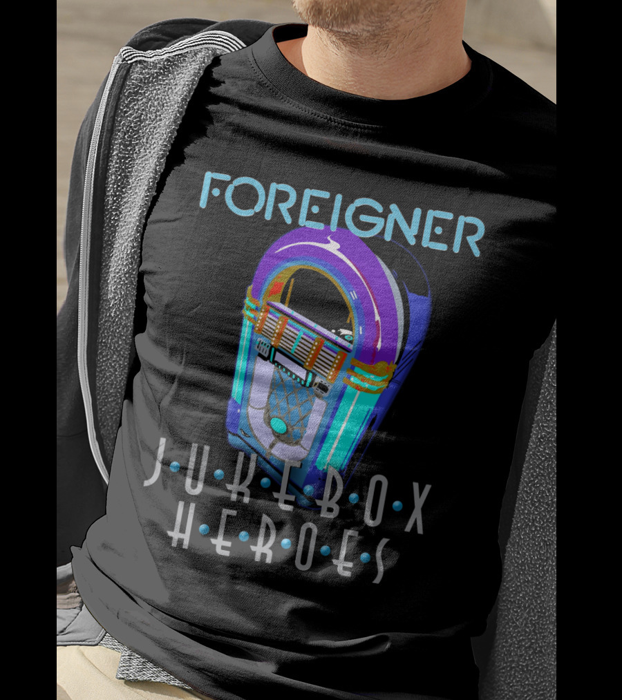 FOREIGNER Jukebox Heroes T-Shirt