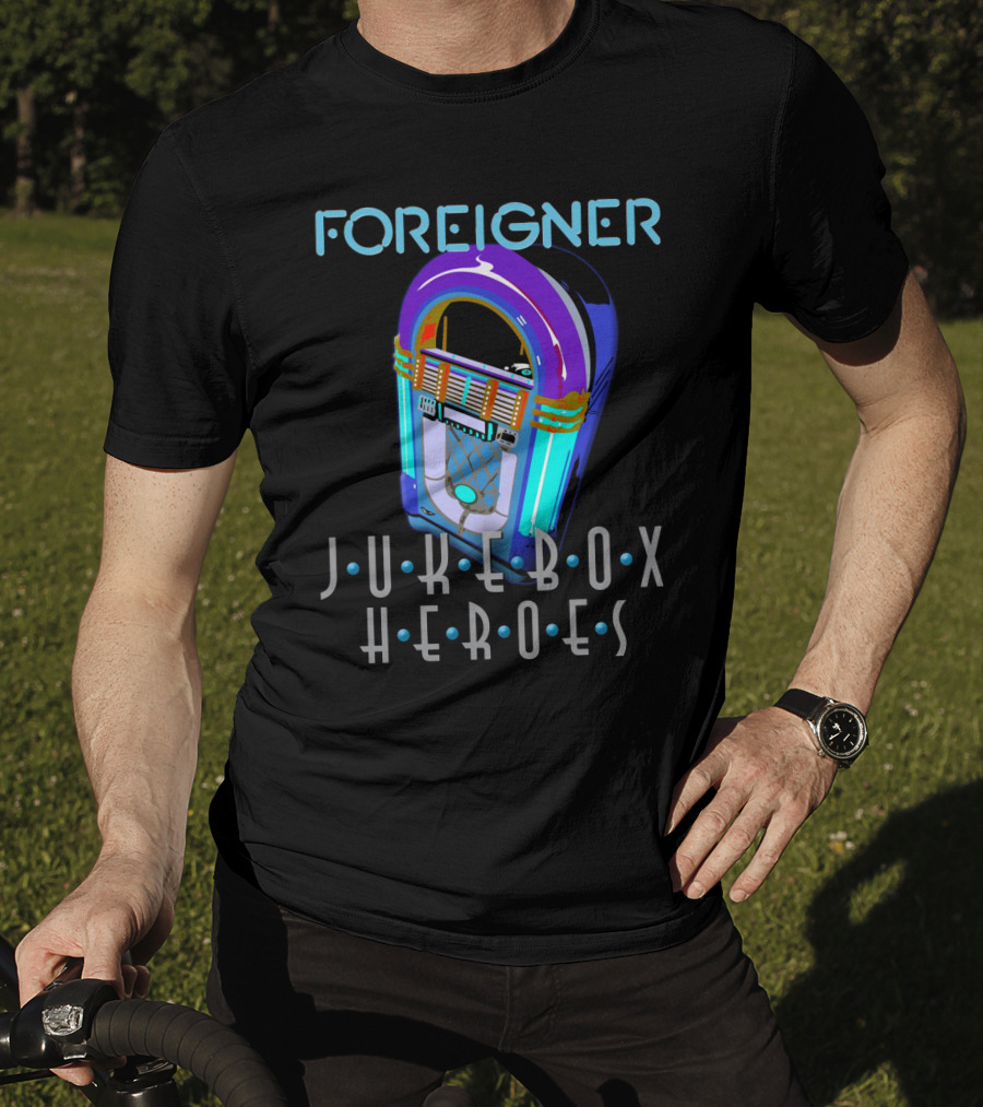 FOREIGNER Jukebox Heroes T-Shirt