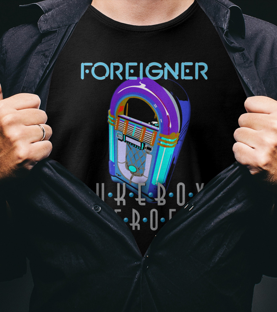 FOREIGNER Jukebox Heroes T-Shirt