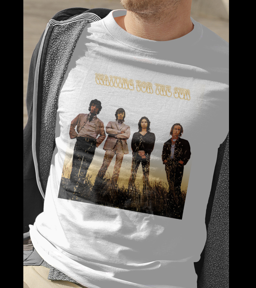 Waiting For The Sun The Doors Band Members T-Shirt